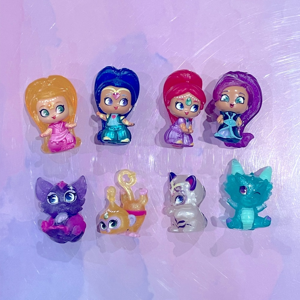 Shimmer and Shine mini figurines special edition sets